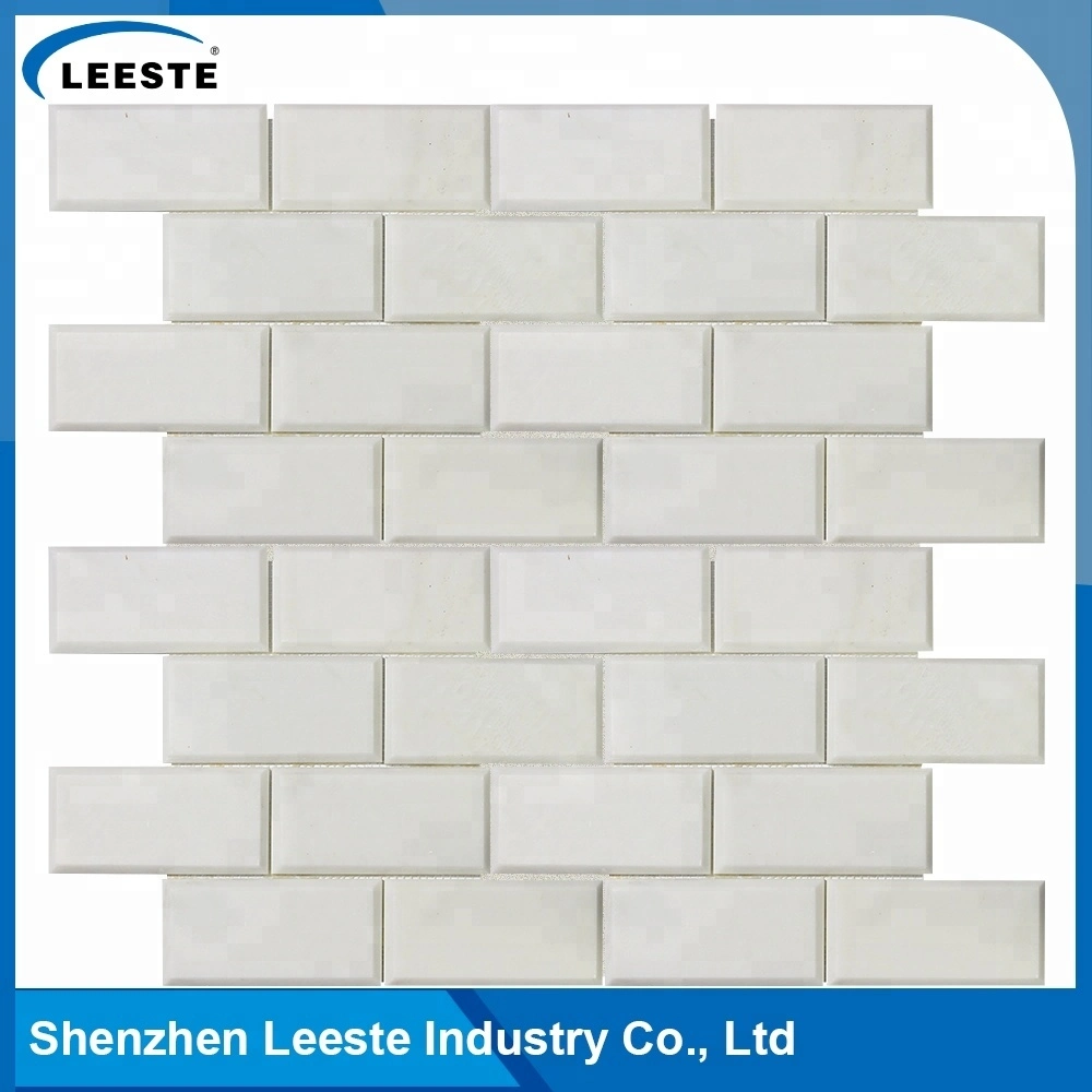 High Quality Natural Marble Wall Design Shaped Mosaic Floor Tile