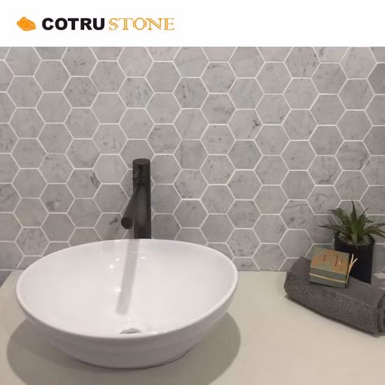 High Quality White Mosaic Stone Ceramic Mosaic Tiles