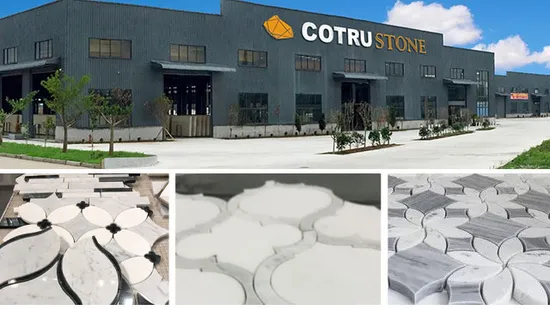 High Quality White Mosaic Stone Ceramic Mosaic Tiles