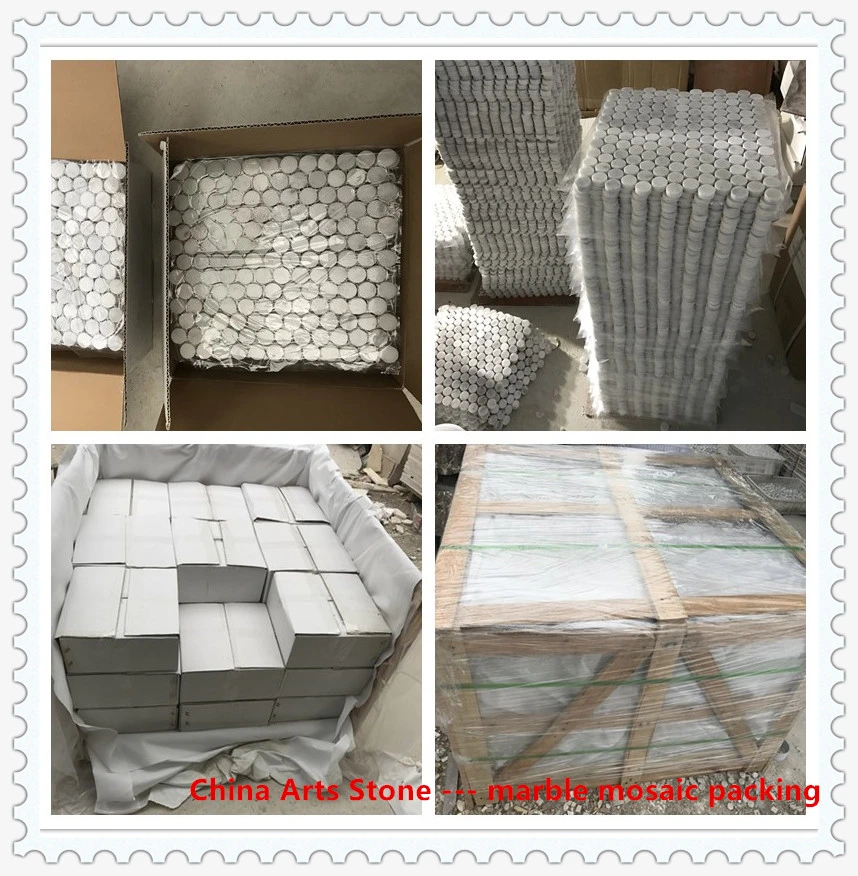 Nature Marble Mosaic Tile for Bathroom, Swimming Pool Wall and Floor