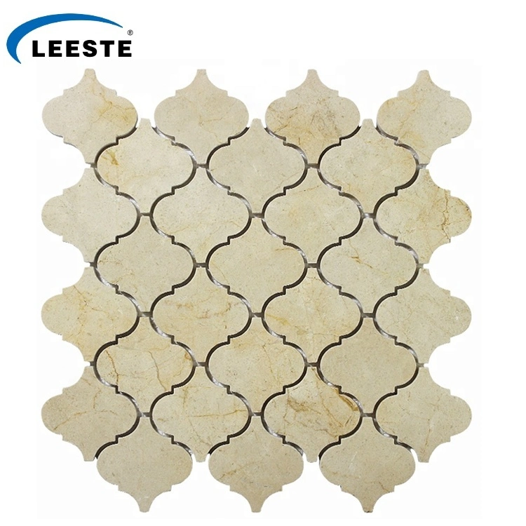 High Quality Natural Marble Wall Design Shaped Mosaic Floor Tile