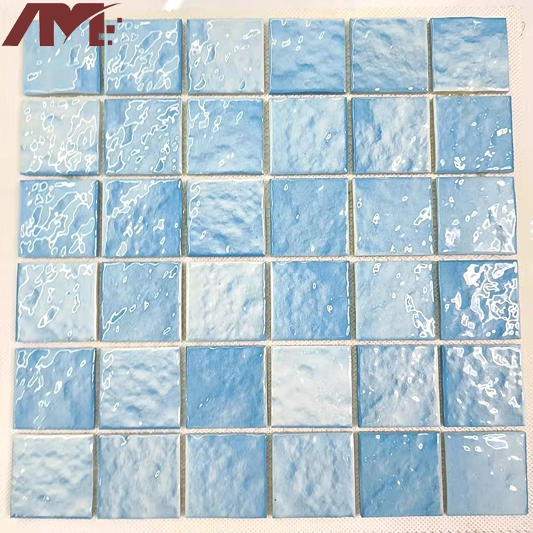 China Factory Art Wall Floor Swimming Pool Glass Crystal Mosaic Ceramics Tiles