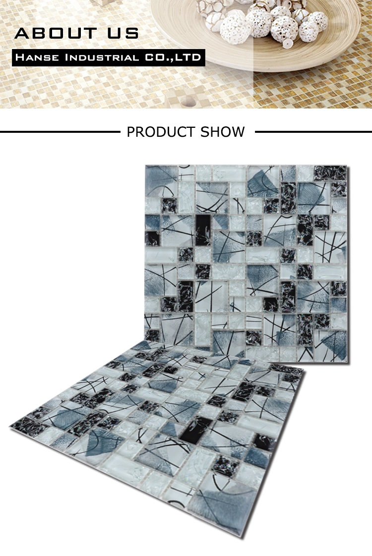 Brazil Style Artistic Vision Home Application Glass Mosaic Tile