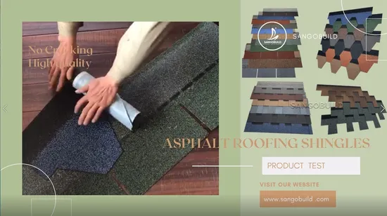 Custom Wholesale Colored Roof Shingles Laminated Shingles Asphalt