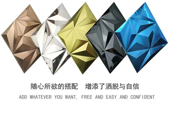 Ceramic Mix Metal Hexagonal Stainless Steel Aluminium Mosaic Metallic Tile for Wall Decoration